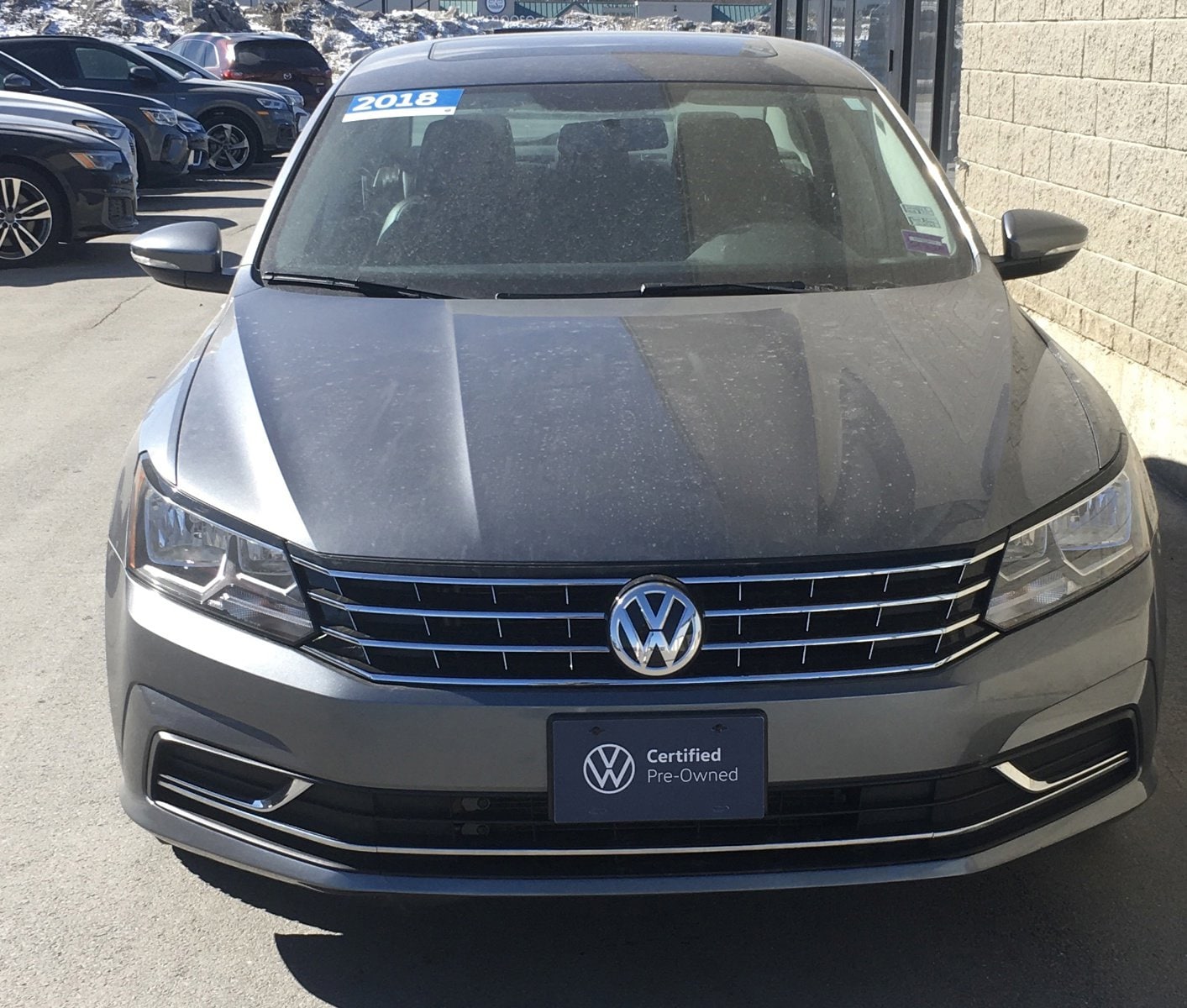 Used 2018 Volkswagen Passat SE with VIN 1VWBA7A36JC012996 for sale in Waterville, ME