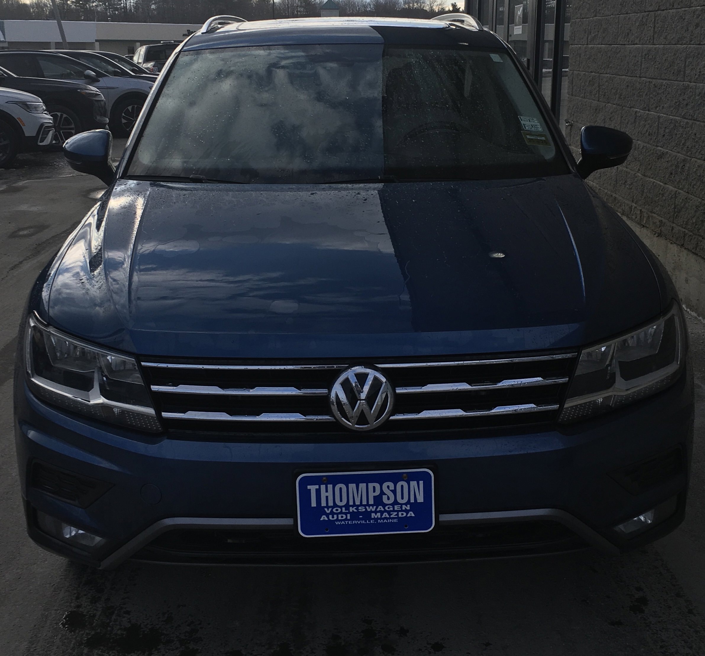 Used 2018 Volkswagen Tiguan SEL with VIN 3VV2B7AX0JM005934 for sale in Waterville, ME