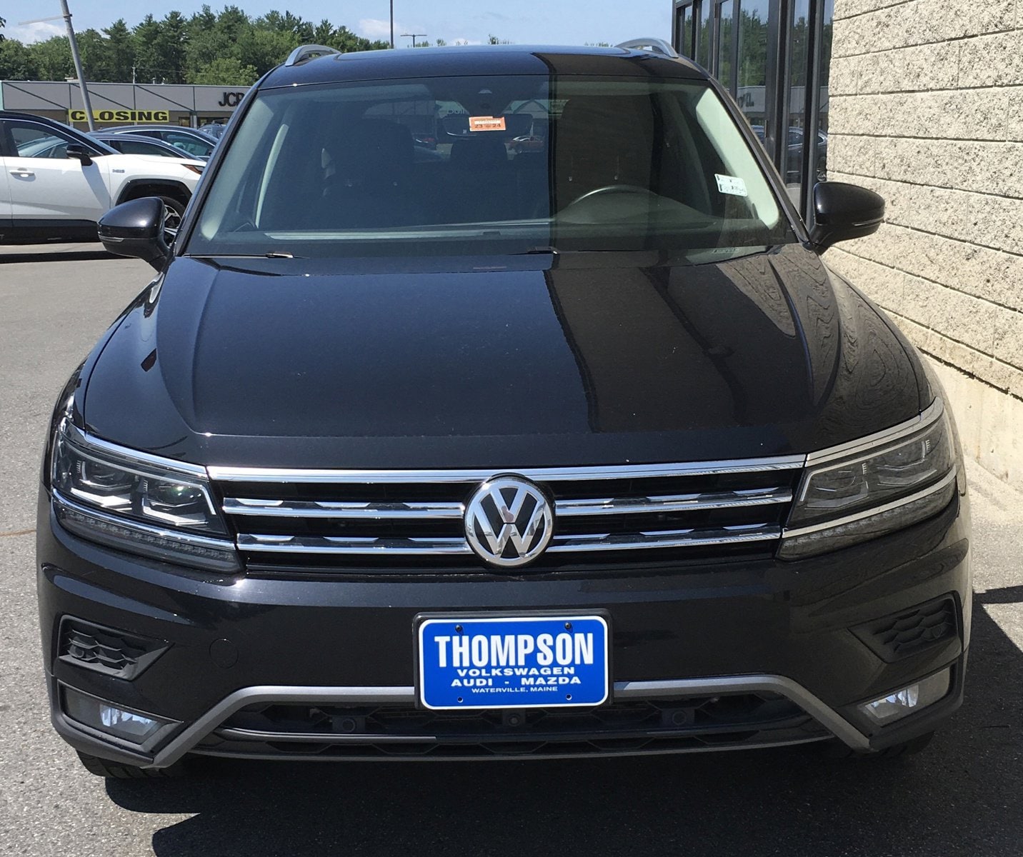 Certified 2019 Volkswagen Tiguan SEL Premium with VIN 3VV4B7AX1KM069958 for sale in Waterville, ME