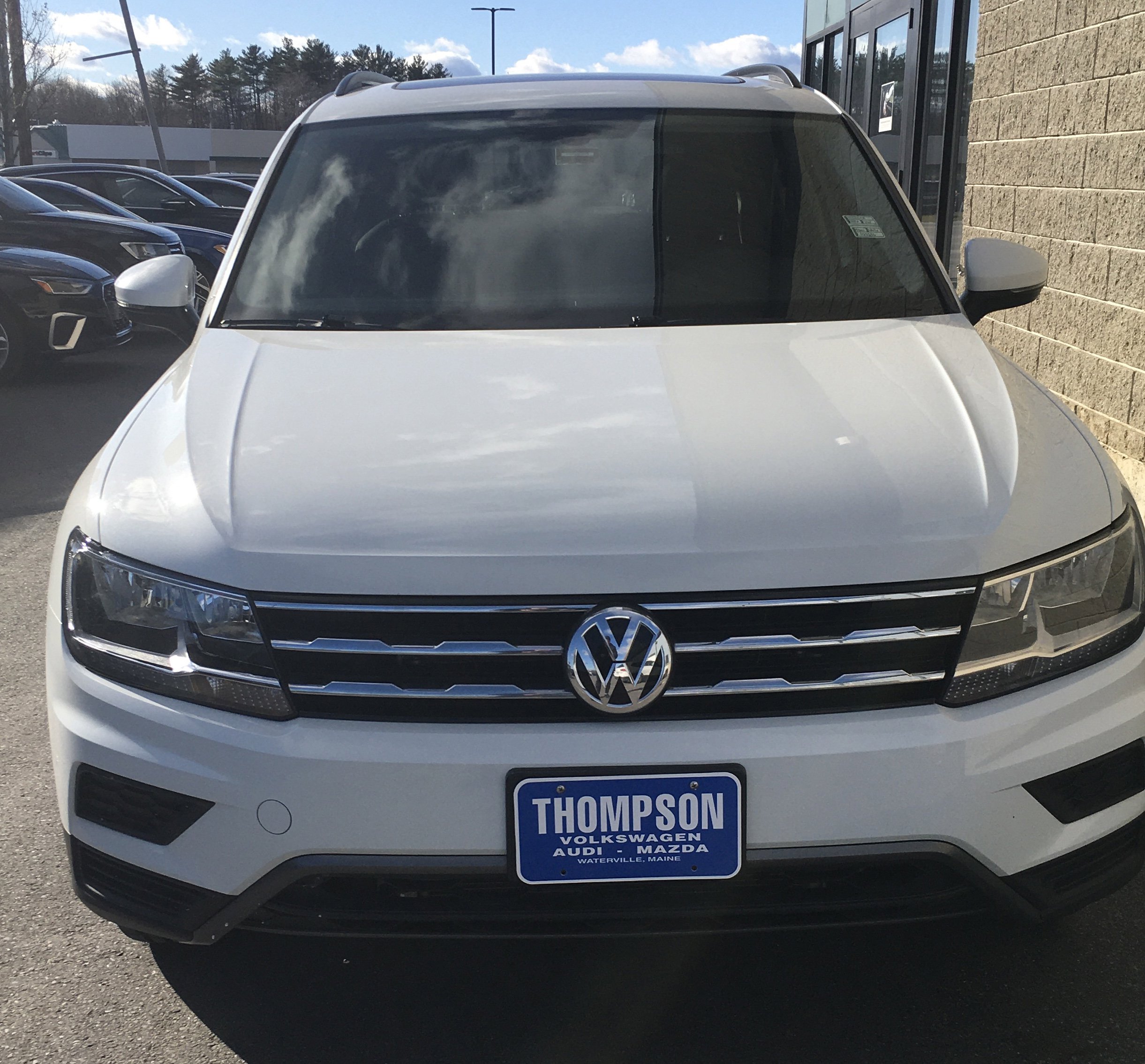 Used 2020 Volkswagen Tiguan SE with VIN 3VV2B7AX4LM055352 for sale in Waterville, ME