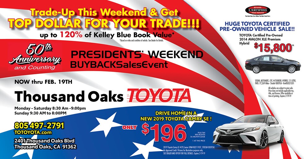 Thousand Oaks Toyota Toyota Dealership in Thousand Oaks, CA