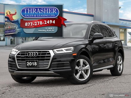 2018 Audi Q5 Progressive, AWD, Roof,Leather,Nav only 55,000kms. SUV