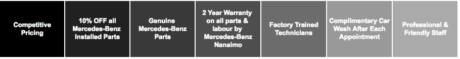 Mercedes-Benz 6 Plus Service Program Features
