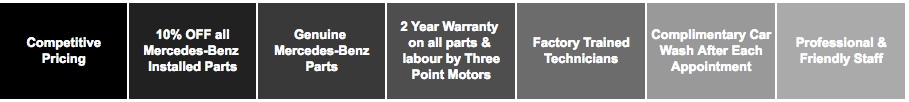 Three Point Motors 6 Plus Service Program Features