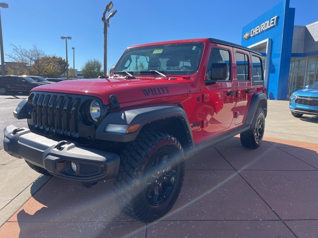 Used 2022 Jeep Wrangler Unlimited Willys SUV