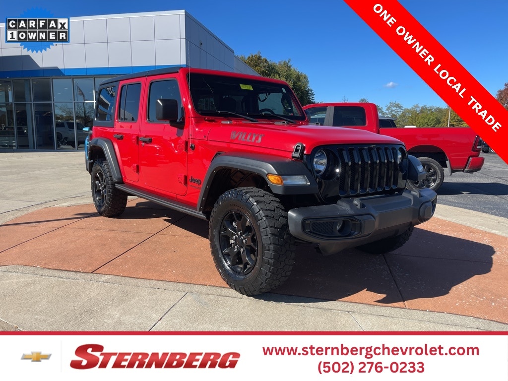 Used 2022 Jeep Wrangler Unlimited Willys SUV