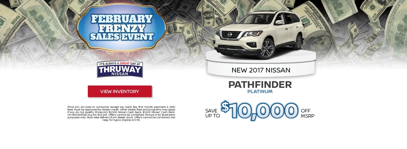 New Nissan and Used Car Dealer Serving Newburgh  Thruway Nissan