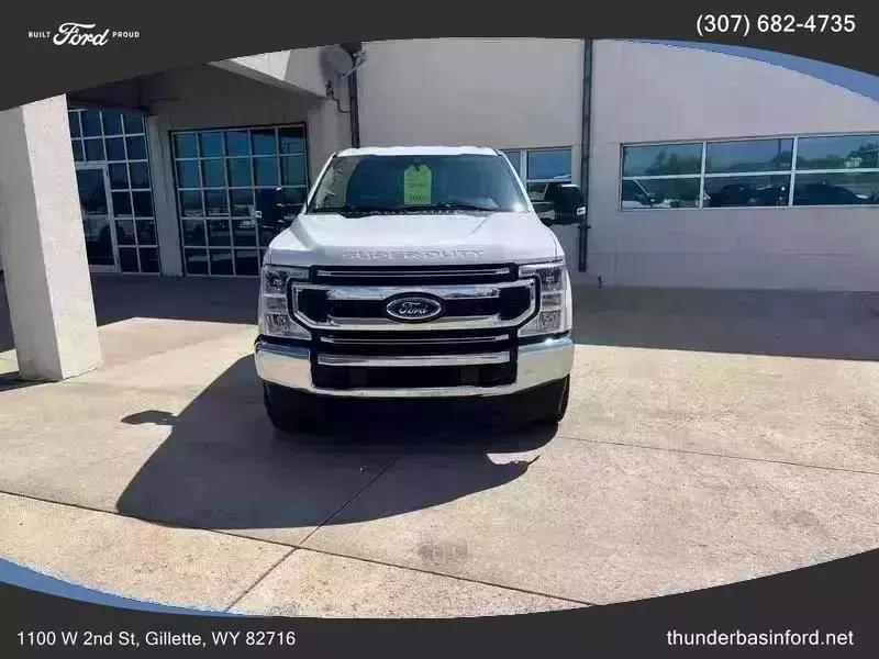 Used 2021 Ford F-250 Super Duty XLT with VIN 1FT7W2B62MED92241 for sale in Gillette, WY