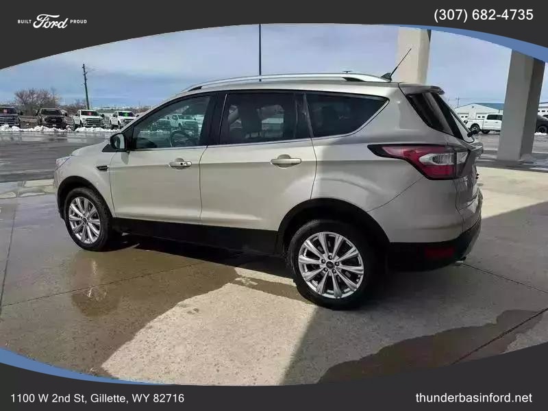 Used 2018 Ford Escape Titanium with VIN 1FMCU9J90JUC59399 for sale in Gillette, WY