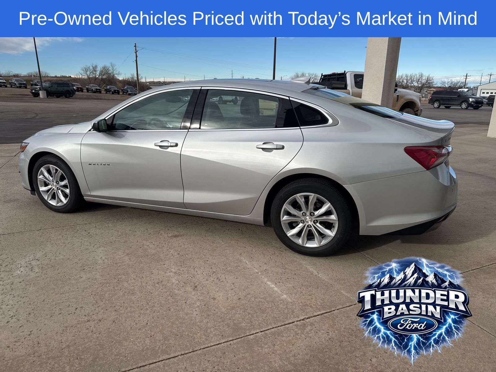 Used 2020 Chevrolet Malibu LT with VIN 1G1ZD5ST7LF121070 for sale in Gillette, WY