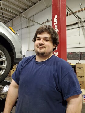 Staff member Caleb Dutcher from ID_95227af4d9cc