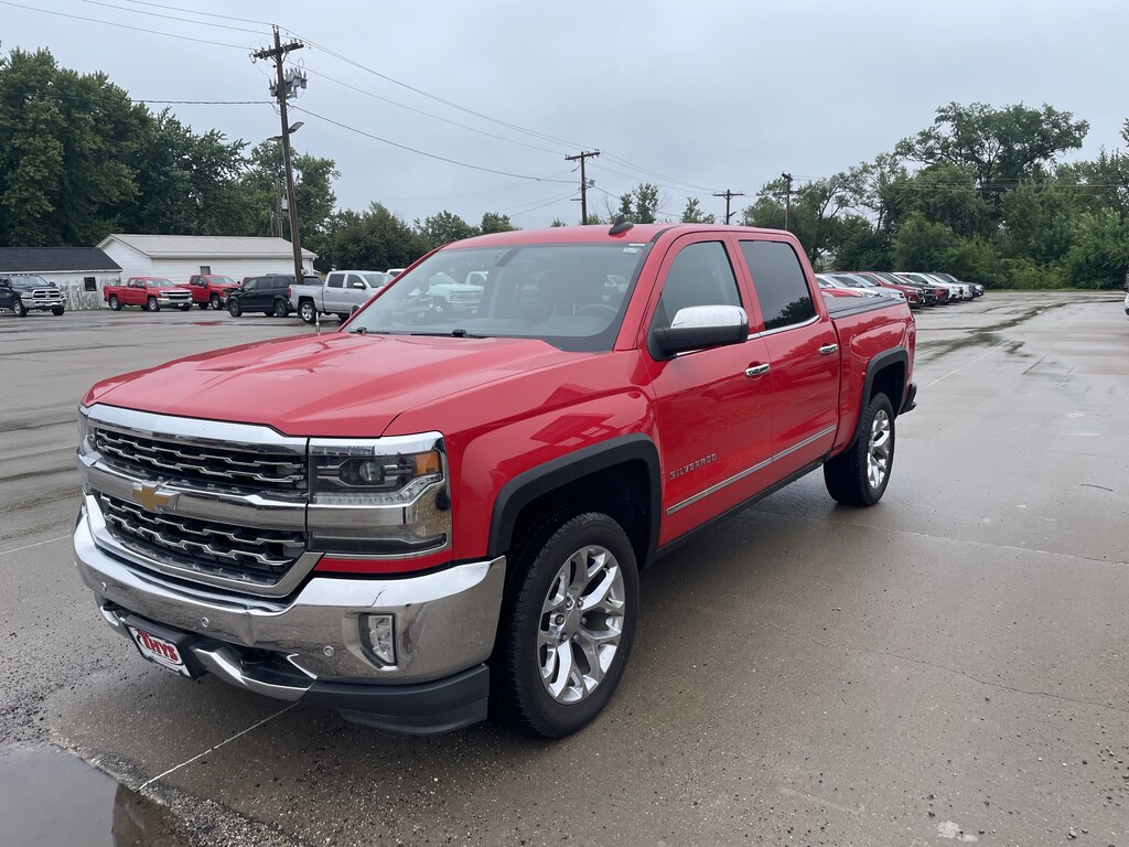 Used 2016 Chevrolet Silverado 1500 LTZ 4WD Crew Cab 143.5 LTZ w/1LZ