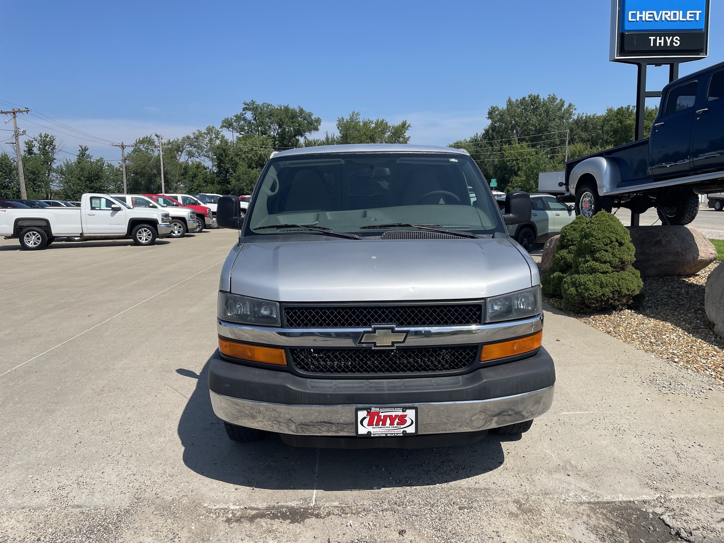 Used 2015 Chevrolet Express Cargo Work Van with VIN 1GCWGFCG5F1281748 for sale in Vinton, IA