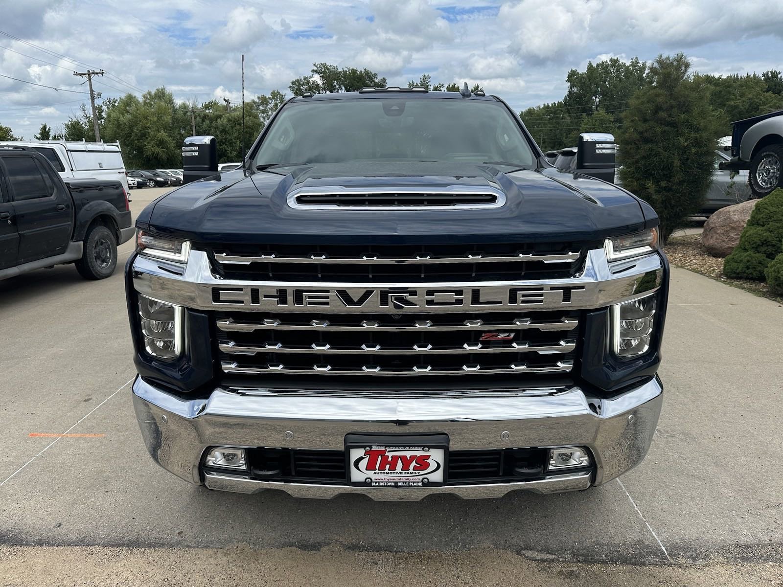 Used 2023 Chevrolet Silverado 2500HD LTZ with VIN 2GC4YPE72P1717751 for sale in Blairstown, IA