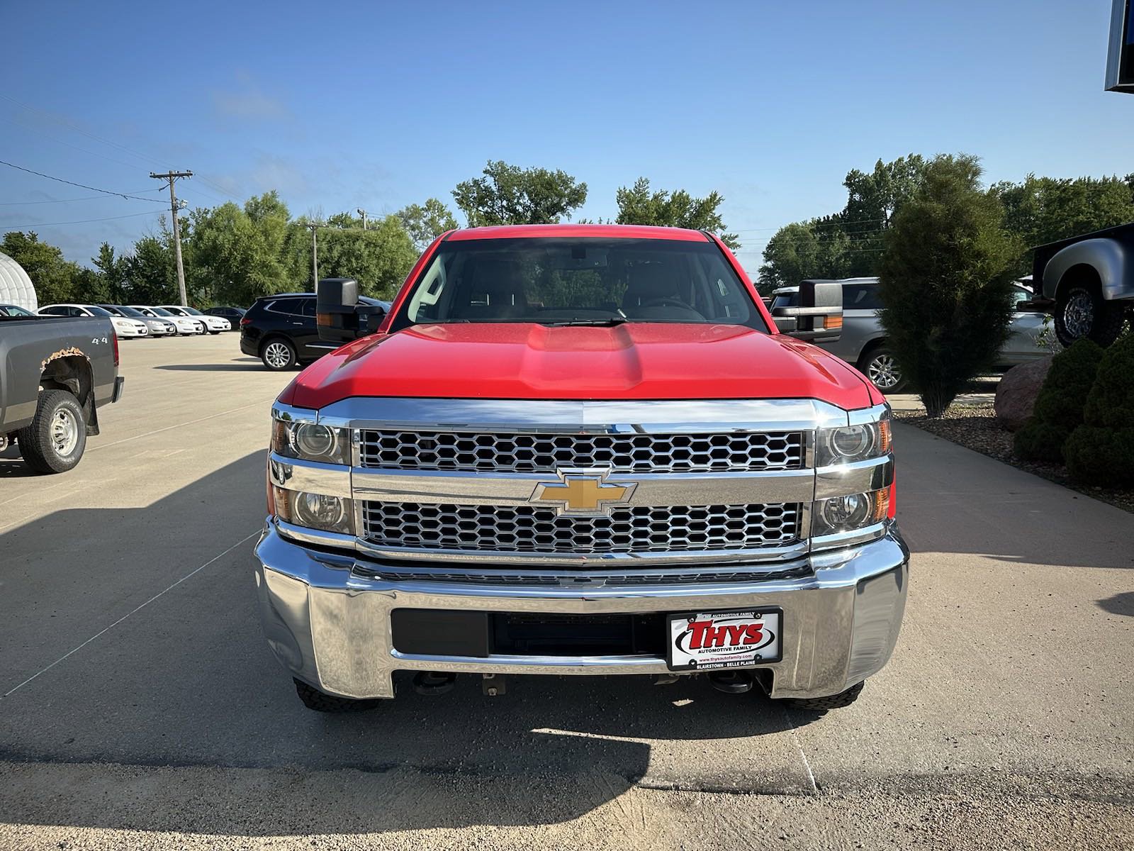 Used 2019 Chevrolet Silverado 2500HD Work Truck with VIN 2GC2KREG4K1177672 for sale in Blairstown, IA