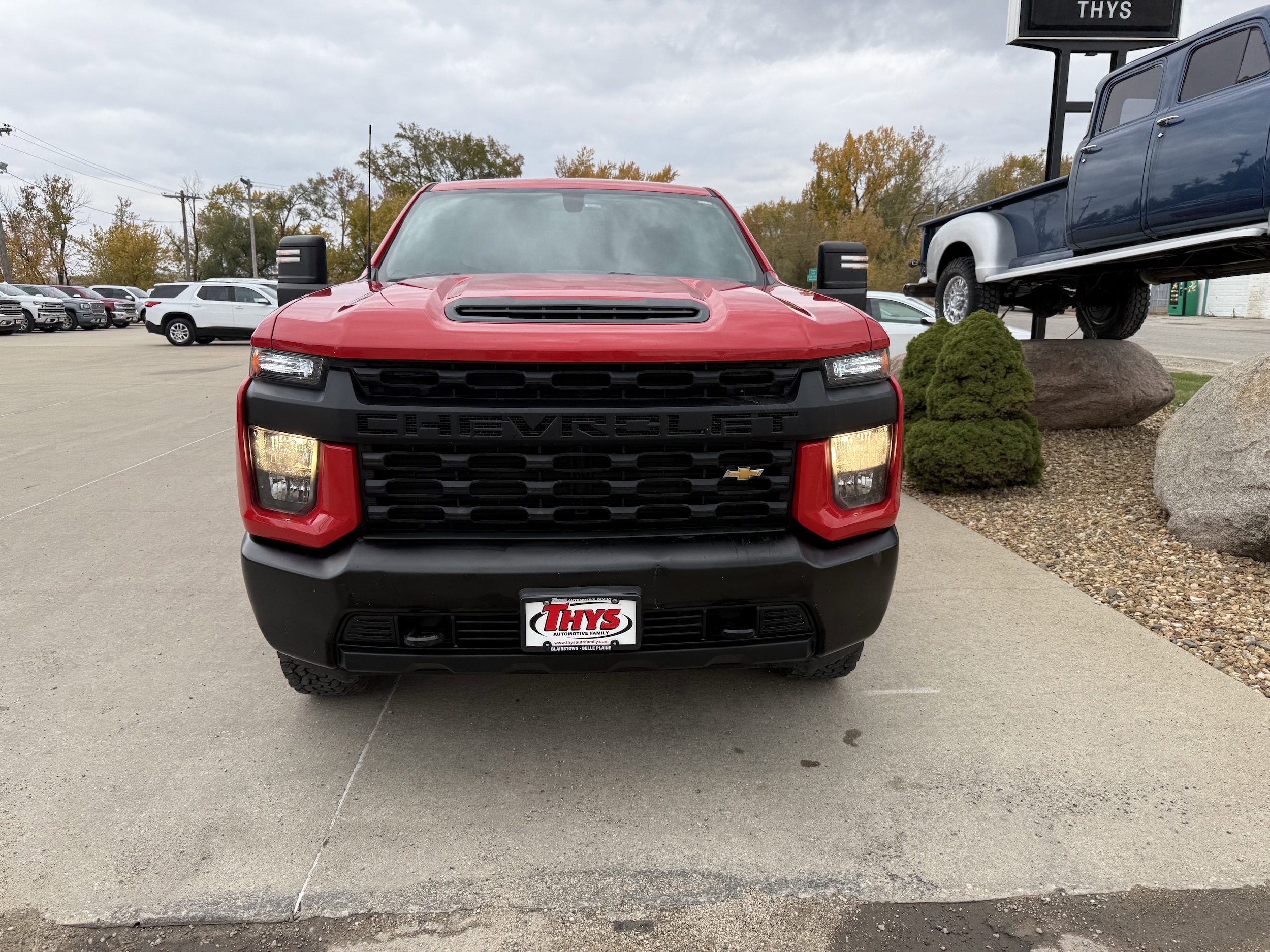 Used 2021 Chevrolet Silverado 2500HD Work Truck with VIN 1GC1WLE72MF127281 for sale in Vinton, IA