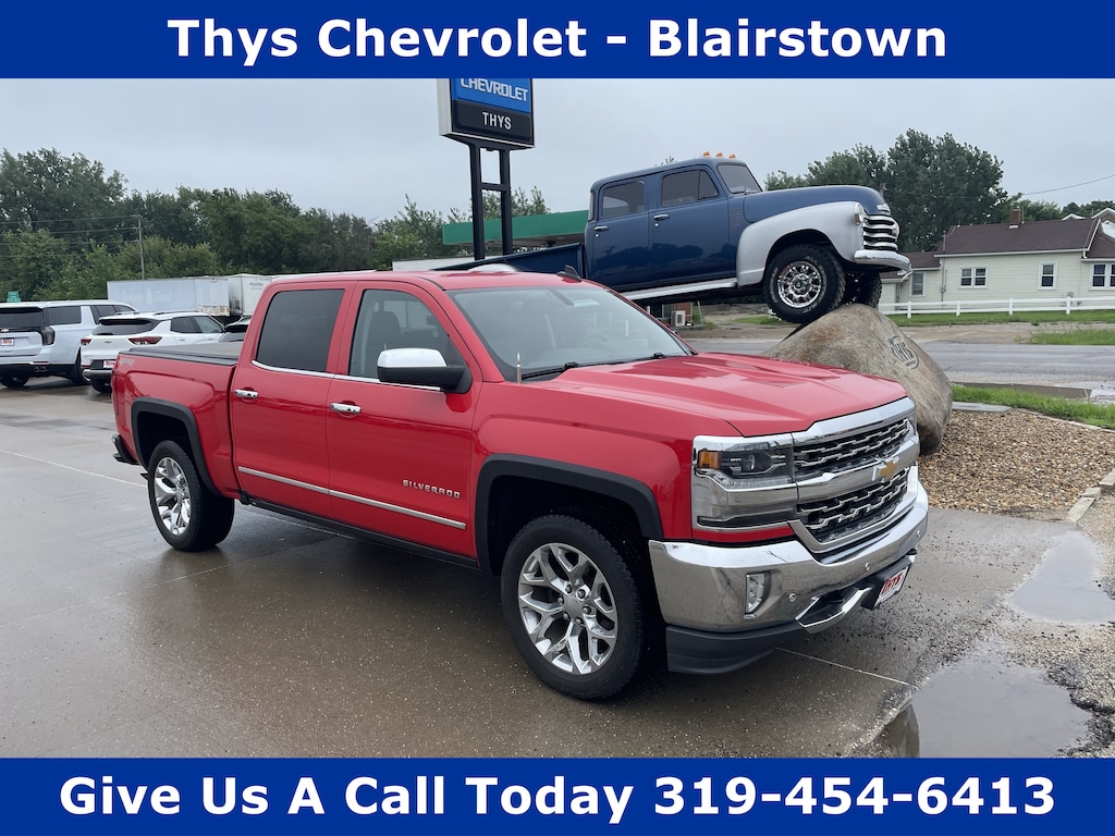 Used 2016 Chevrolet Silverado 1500 LTZ 4WD Crew Cab 143.5 LTZ w/1LZ