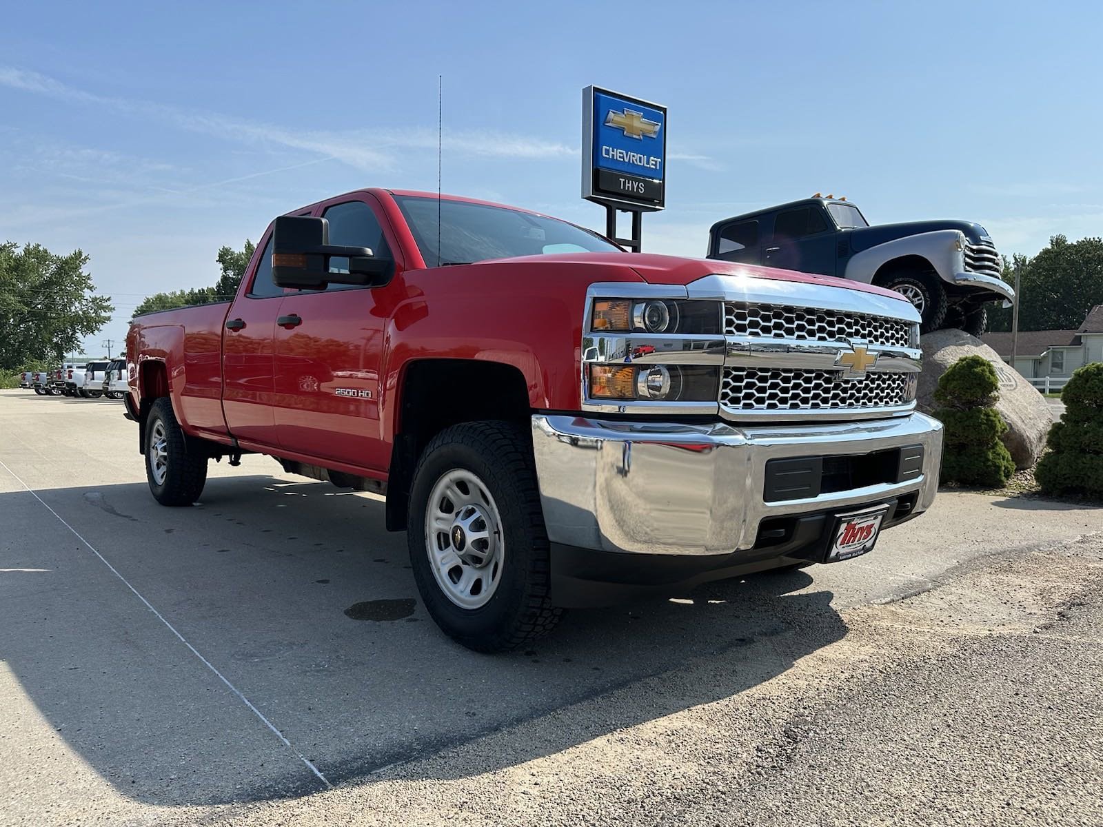 Used 2019 Chevrolet Silverado 2500HD Work Truck with VIN 2GC2KREG7K1175768 for sale in Blairstown, IA