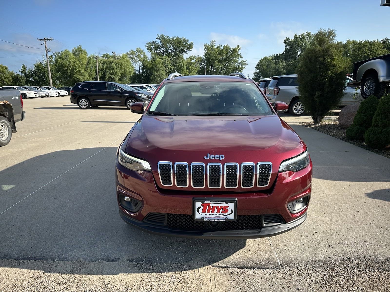 Used 2021 Jeep Cherokee Latitude Lux with VIN 1C4PJMMXXMD225048 for sale in Blairstown, IA