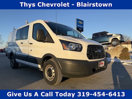 2018 Ford Transit Van T-250 130 Low Rf 9000 GVWR Swing-Out RH Dr