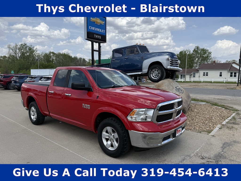 Used 2016 Ram 1500 SLT 4WD Quad Cab 140.5 SLT