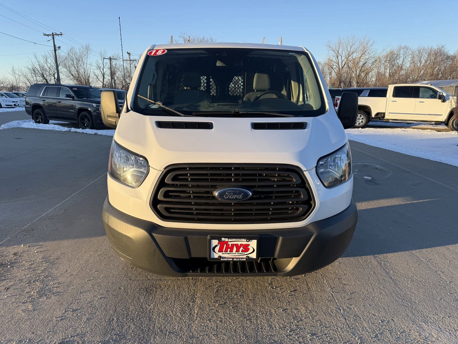 Used 2018 Ford Transit Van Base with VIN 1FTYR1ZG2JKA67283 for sale in Vinton, IA