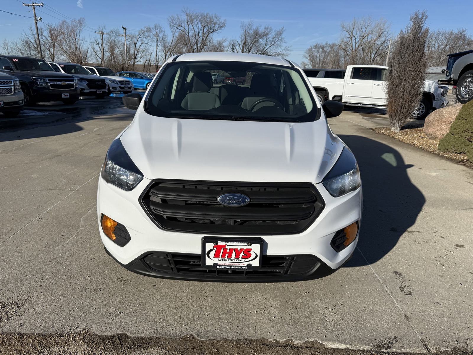 Used 2018 Ford Escape S with VIN 1FMCU0F75JUC80283 for sale in Vinton, IA