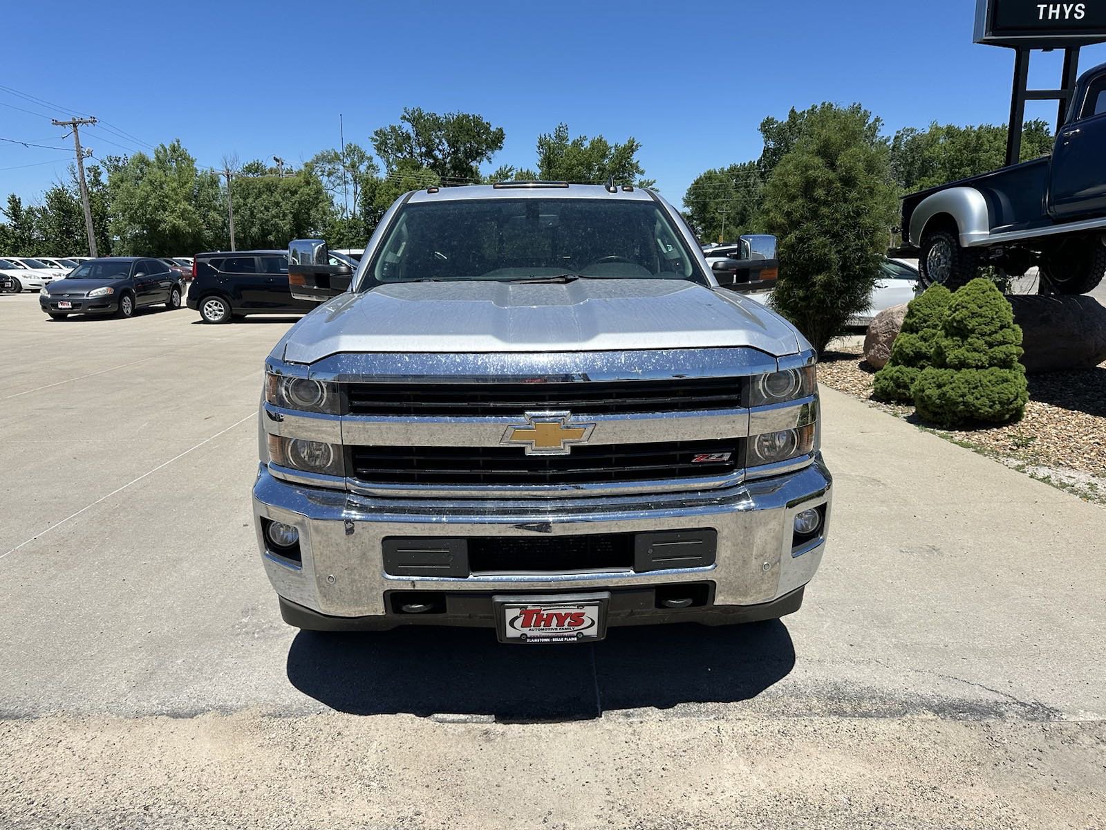 Used 2015 Chevrolet Silverado 3500HD LTZ with VIN 1GC4K0C80FF567022 for sale in Blairstown, IA