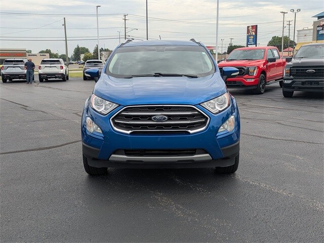 Certified 2022 Ford EcoSport Titanium with VIN MAJ6S3KL2NC467915 for sale in Tiffin, OH
