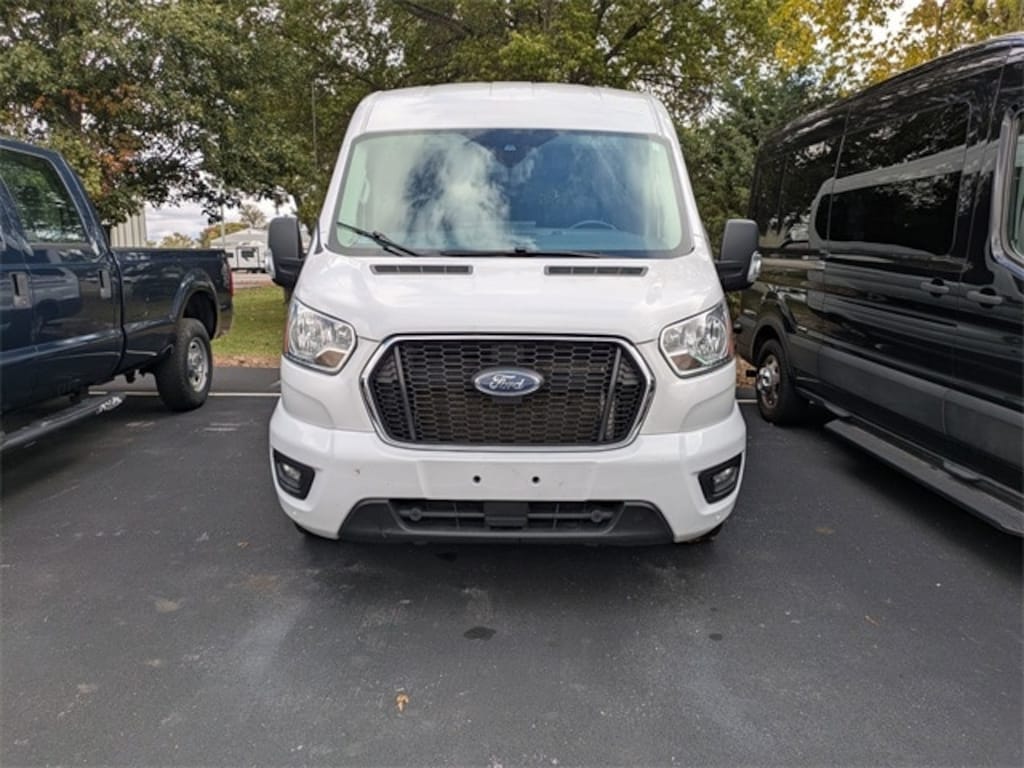Certified 2022 Ford Transit-350 Passenger  Wagon Medium Roof Van