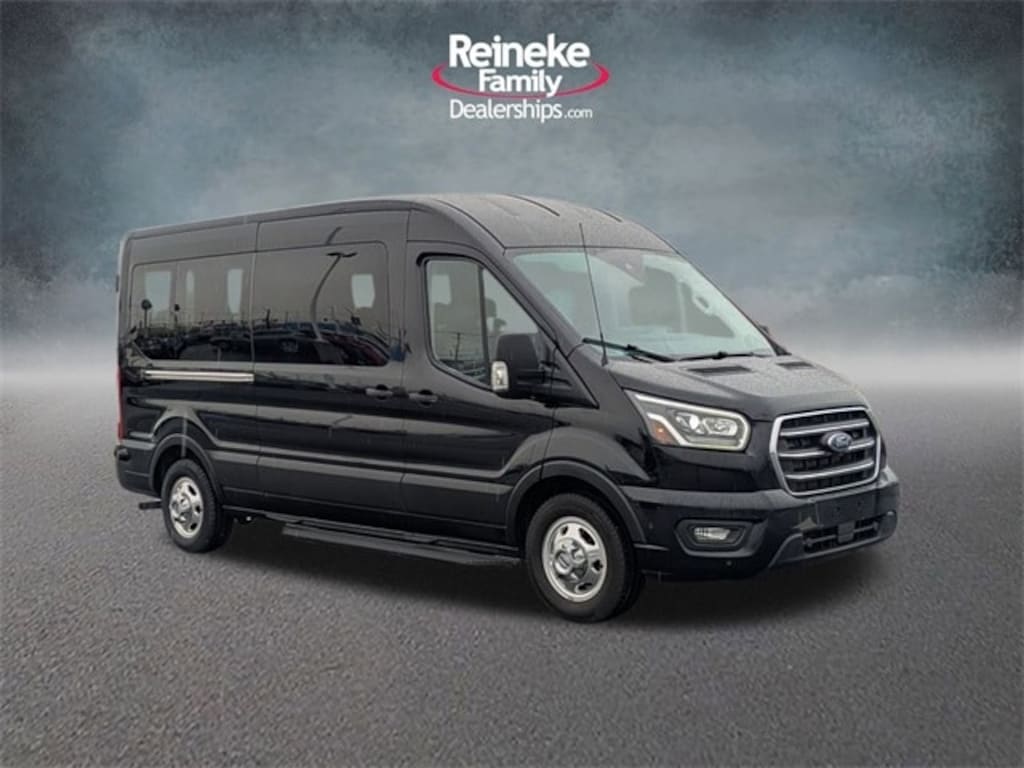 Used 2020 Ford Transit-350 Passenger Wagon Medium Roof Van