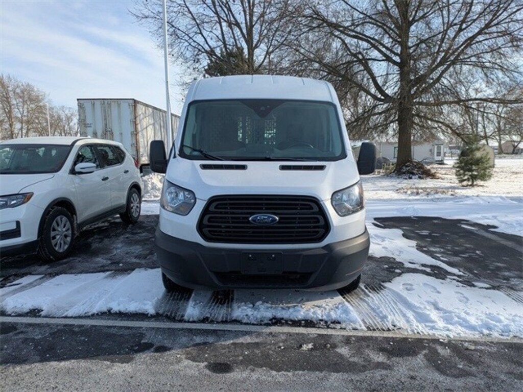 Used 2019 Ford Transit-250 Base w/Sliding Pass-Side Cargo Door Van Medium Roof Cargo Van