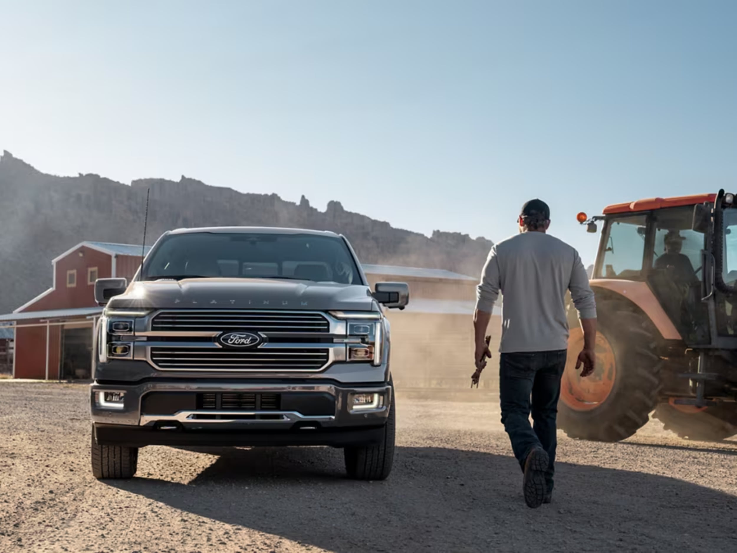 2025 Ford F-150 parked
