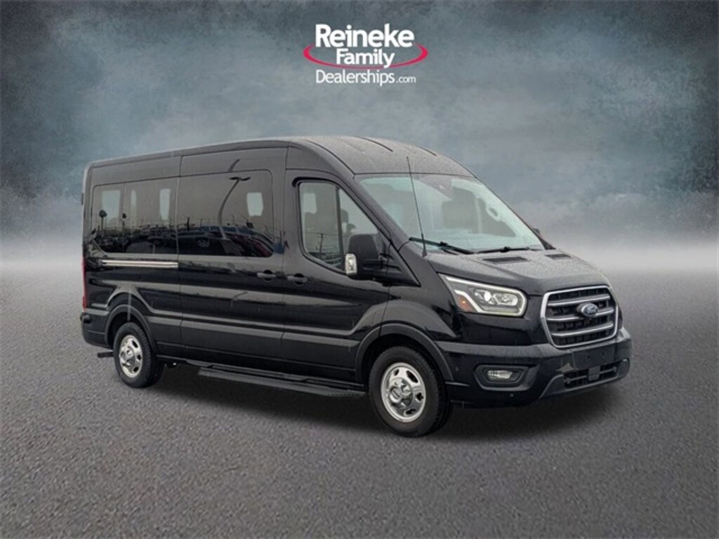 Used 2020 Ford Transit-350 Passenger Wagon Medium Roof Van