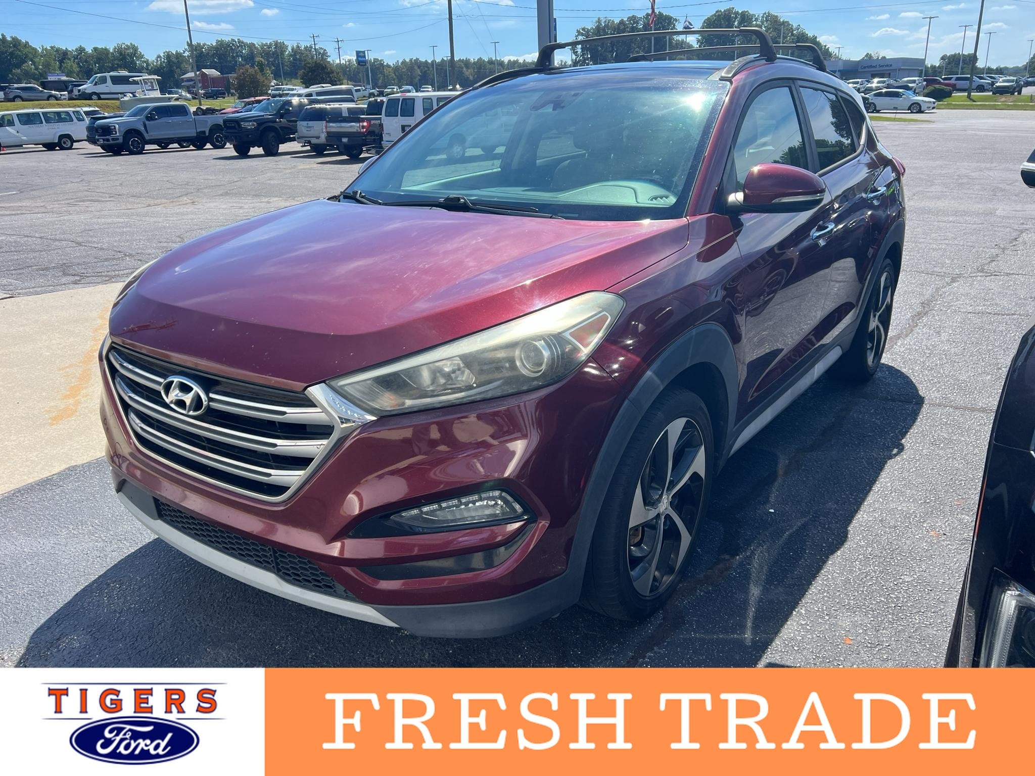 Used 2017 Hyundai Tucson Limited with VIN KM8J33A2XHU498544 for sale in West Union, SC