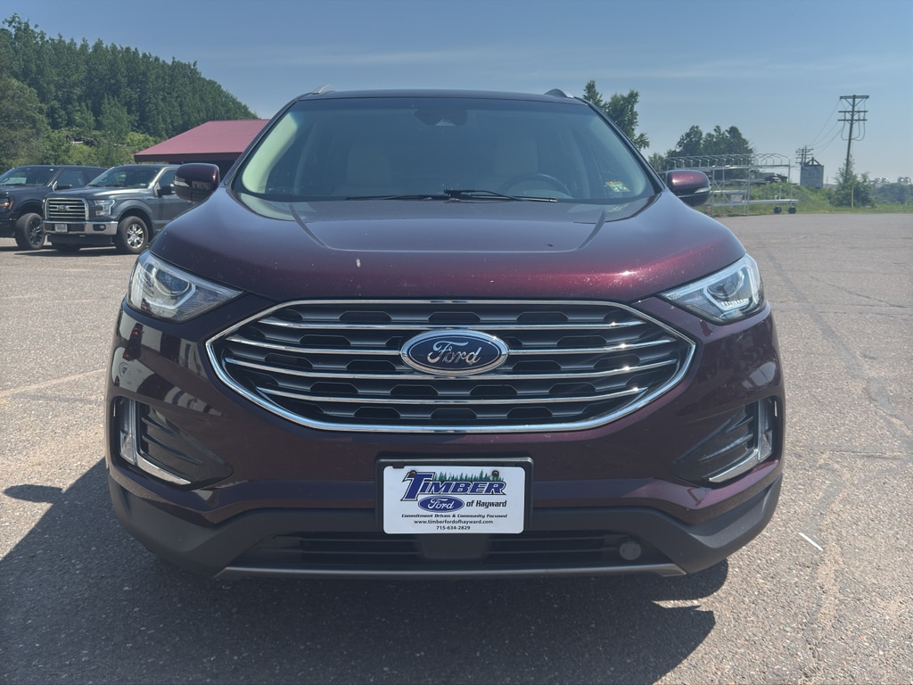 Used 2020 Ford Edge SEL with VIN 2FMPK4J91LBA99455 for sale in Hayward, WI