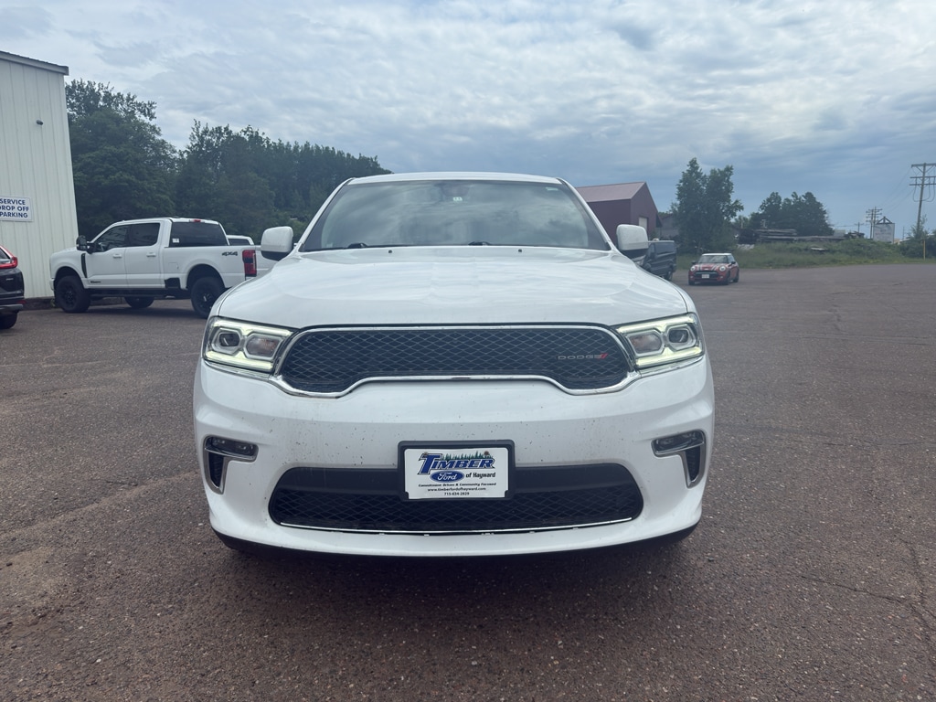 Used 2022 Dodge Durango SXT with VIN 1C4RDJAG8NC158055 for sale in Hayward, WI