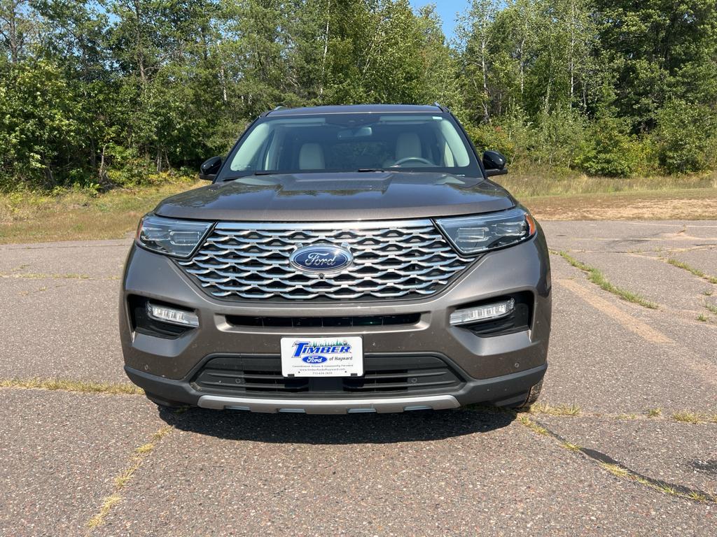 Used 2021 Ford Explorer Platinum with VIN 1FM5K8HC4MGC08534 for sale in Hayward, WI