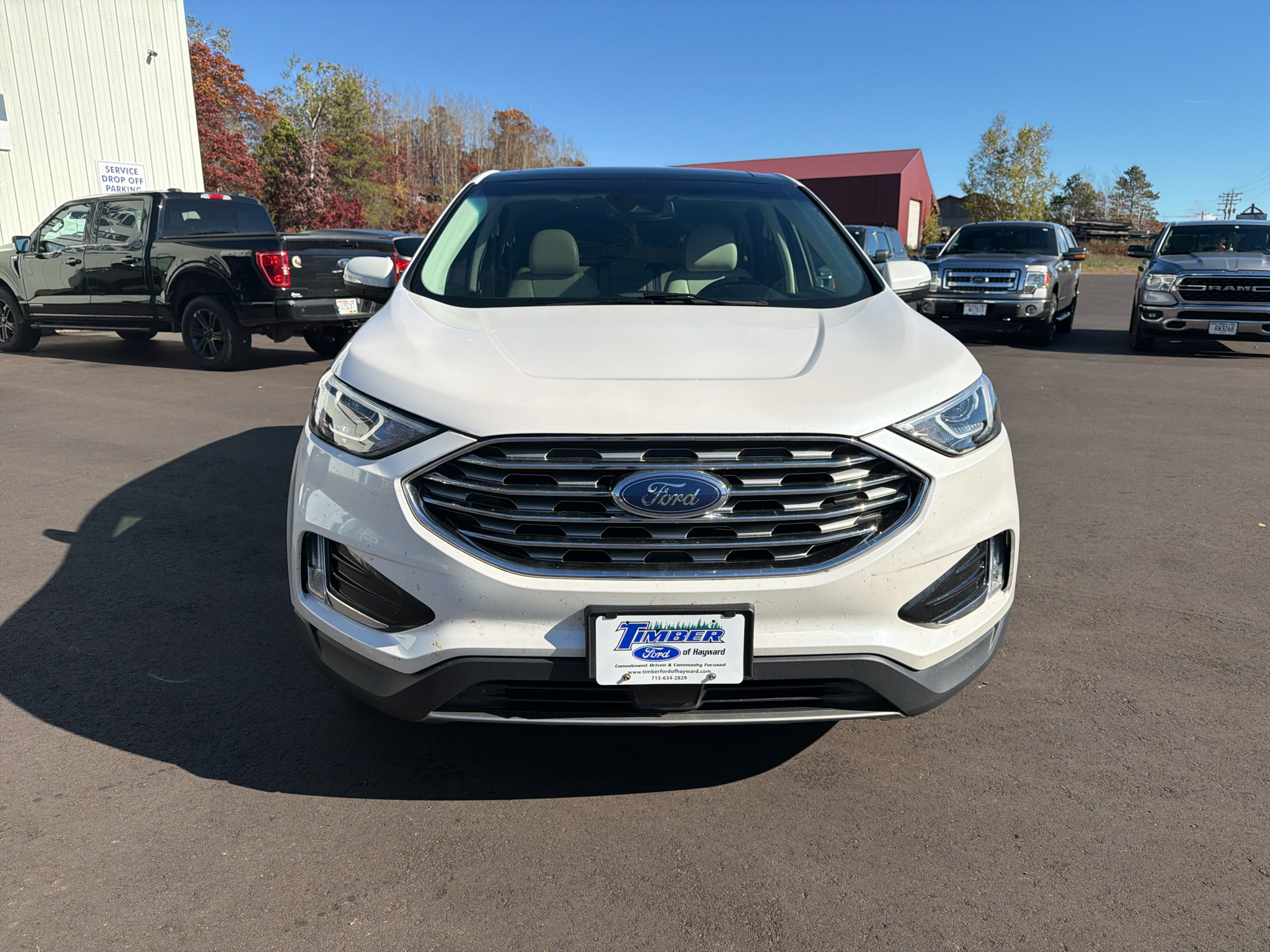 Used 2019 Ford Edge Titanium with VIN 2FMPK3K91KBB26791 for sale in Hayward, WI