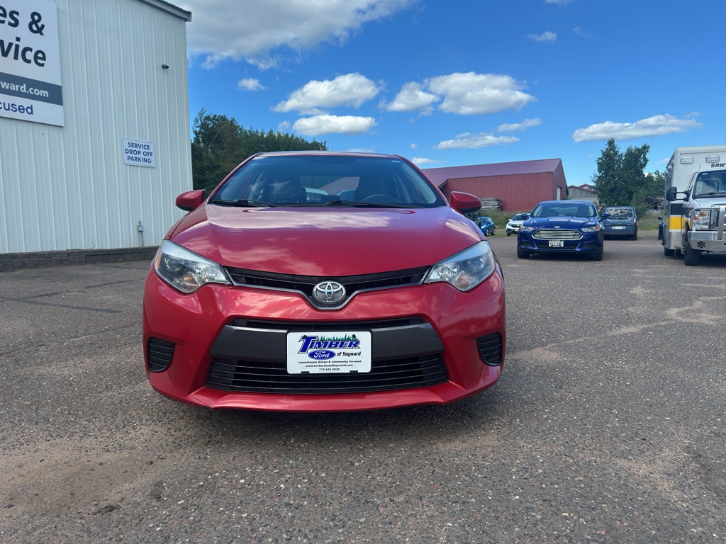 Used 2016 Toyota Corolla LE with VIN 2T1BURHE4GC693236 for sale in Hayward, WI