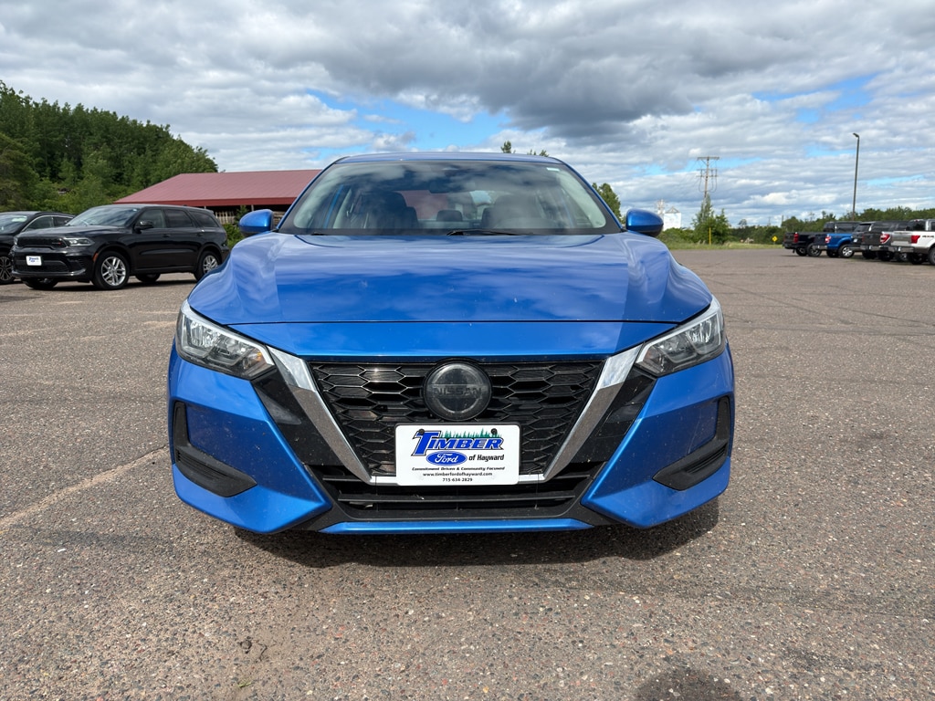 Used 2022 Nissan Sentra SV with VIN 3N1AB8CV4NY267372 for sale in Hayward, WI