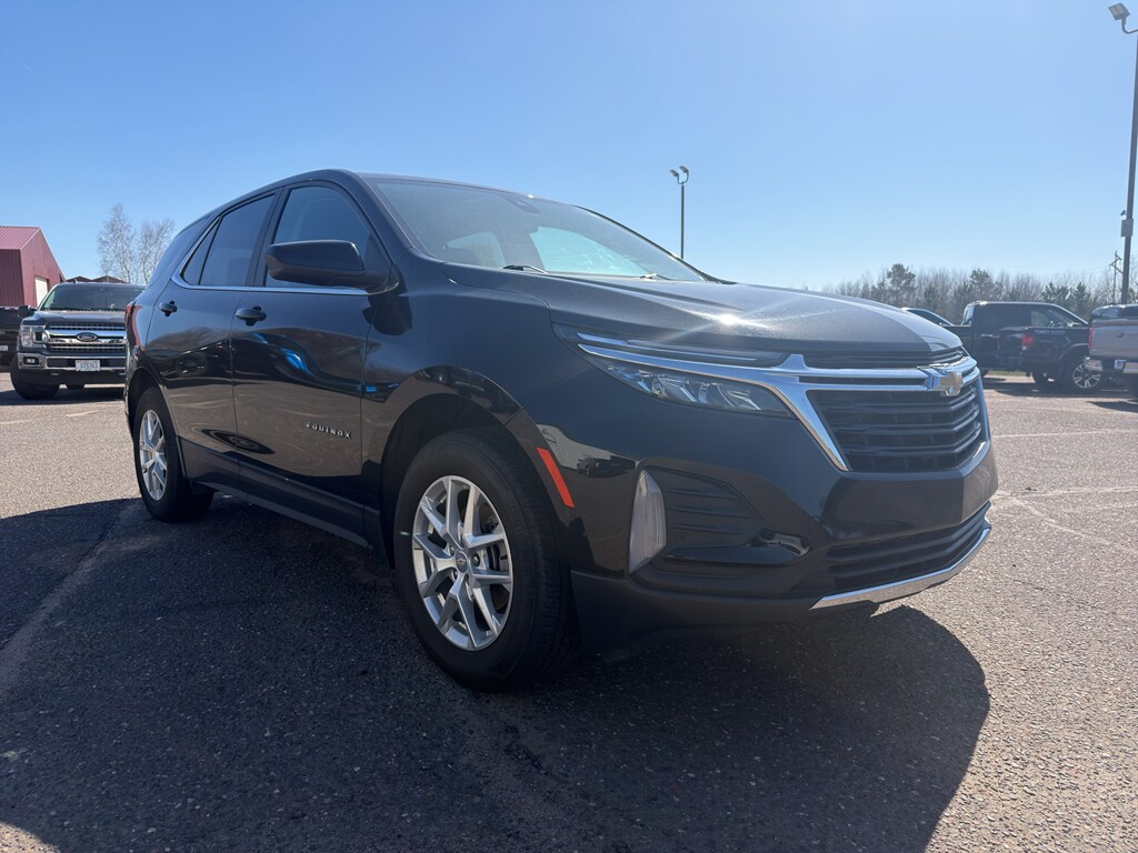 Used 2024 Chevrolet Equinox LT with VIN 3GNAXUEG3RL243435 for sale in Hayward, WI