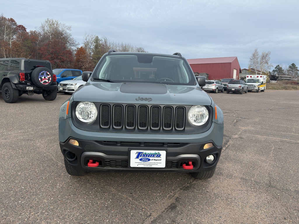 Used 2018 Jeep Renegade Trailhawk with VIN ZACCJBCB3JPH36977 for sale in Hayward, WI