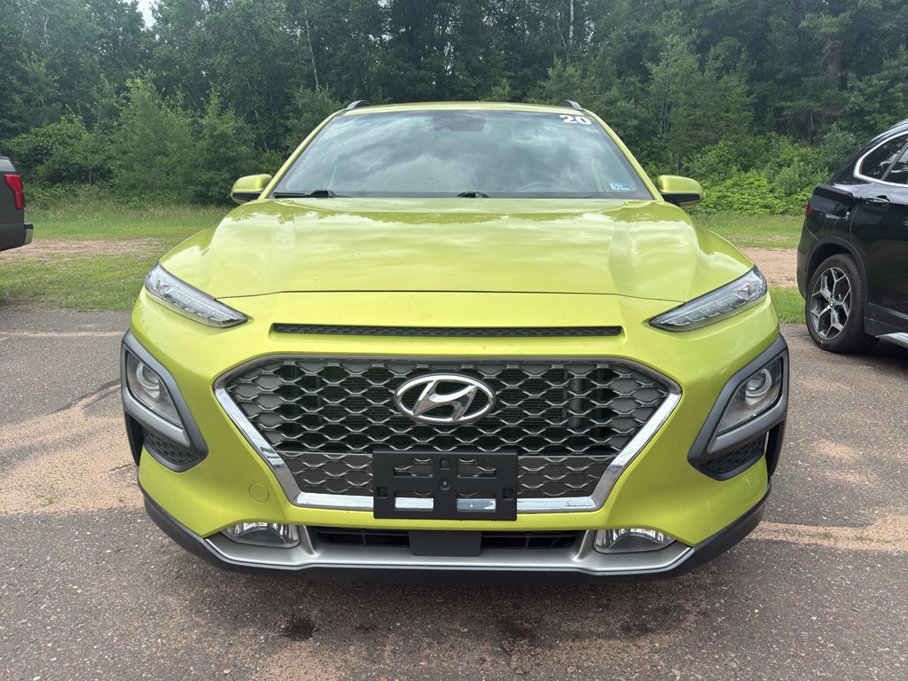Used 2020 Hyundai Kona Ultimate with VIN KM8K53A58LU493974 for sale in Hayward, WI