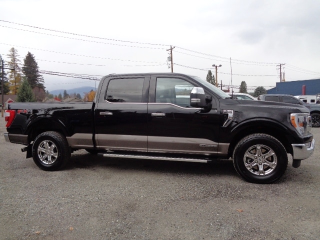 Certified 2022 Ford F-150 Lariat with VIN 1FTFW1EDXNFA73083 for sale in Libby, MT