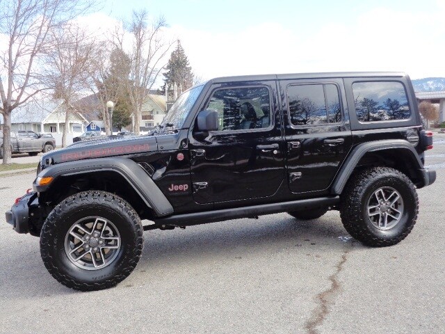 Used 2022 Jeep Wrangler Unlimited Rubicon with VIN 1C4JJXFG7NW191788 for sale in Libby, MT