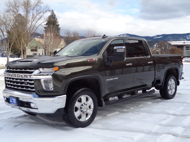 Used 2022 Chevrolet Silverado 2500HD LTZ with VIN 1GC4YPEY4NF254560 for sale in Libby, MT