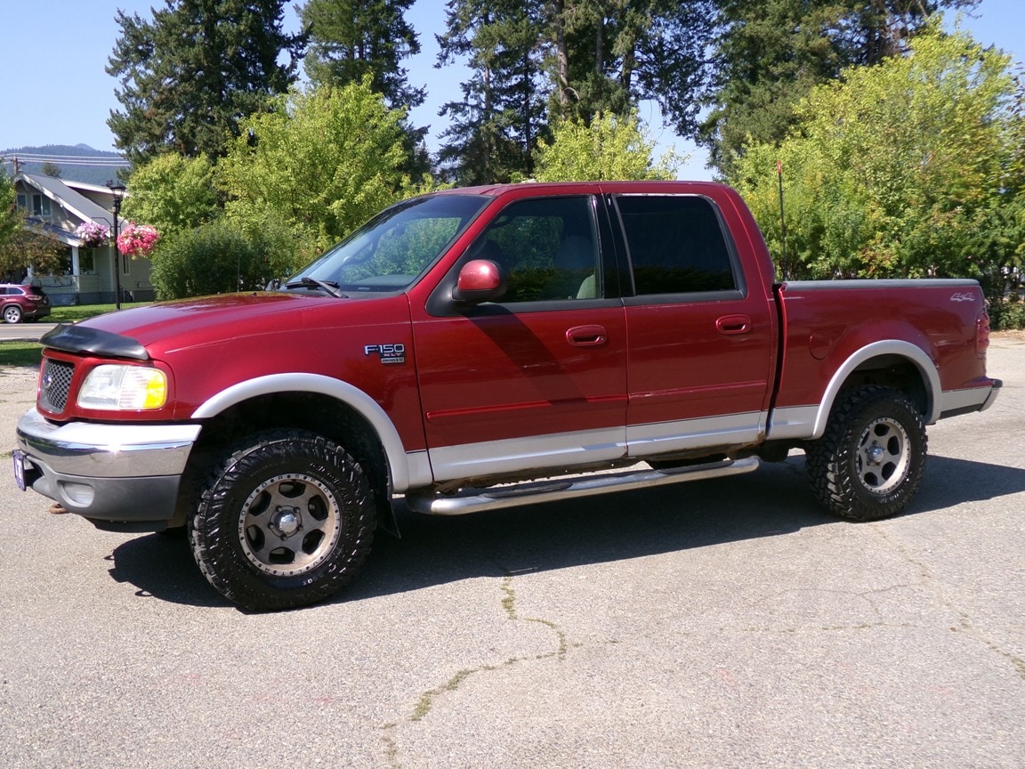 Used 2001 Ford F-150 XLT with VIN 1FTRW08L91KD71653 for sale in Libby, MT