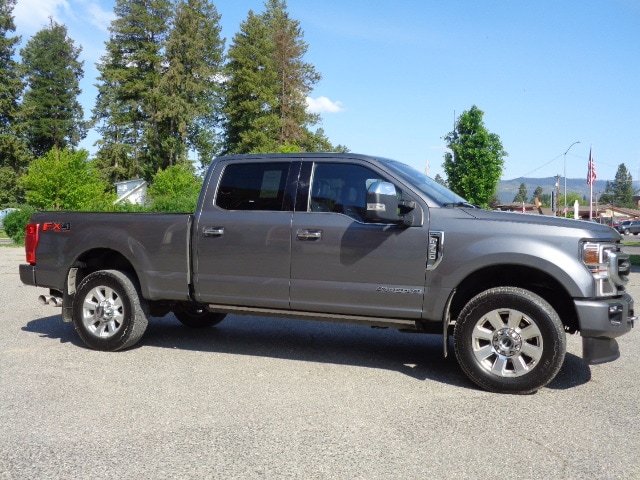 Used 2021 Ford F-350 Super Duty Platinum with VIN 1FT8W3BT3MEC65062 for sale in Libby, MT