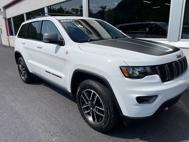 Used 2021 Jeep Grand Cherokee Trailhawk with VIN 1C4RJFLG3MC564911 for sale in Cumberland, MD